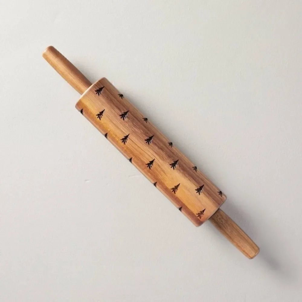 Hearth & Hand Christmas Tree Rolling Pin - Picture 1 of 7